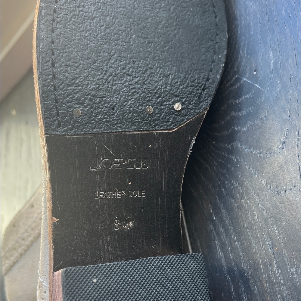JOE’S Size 8 Taupe Ankle Booties - Picture 4 of 5